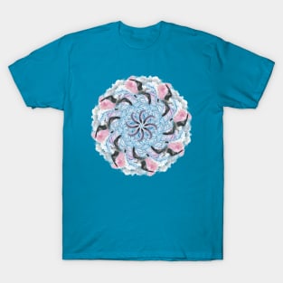 seagulls&fishes mandala T-Shirt